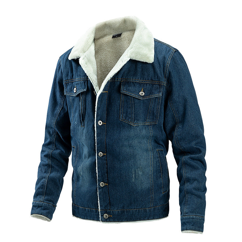 Avora Lyon | Veste en jean doublée en polaire pour homme