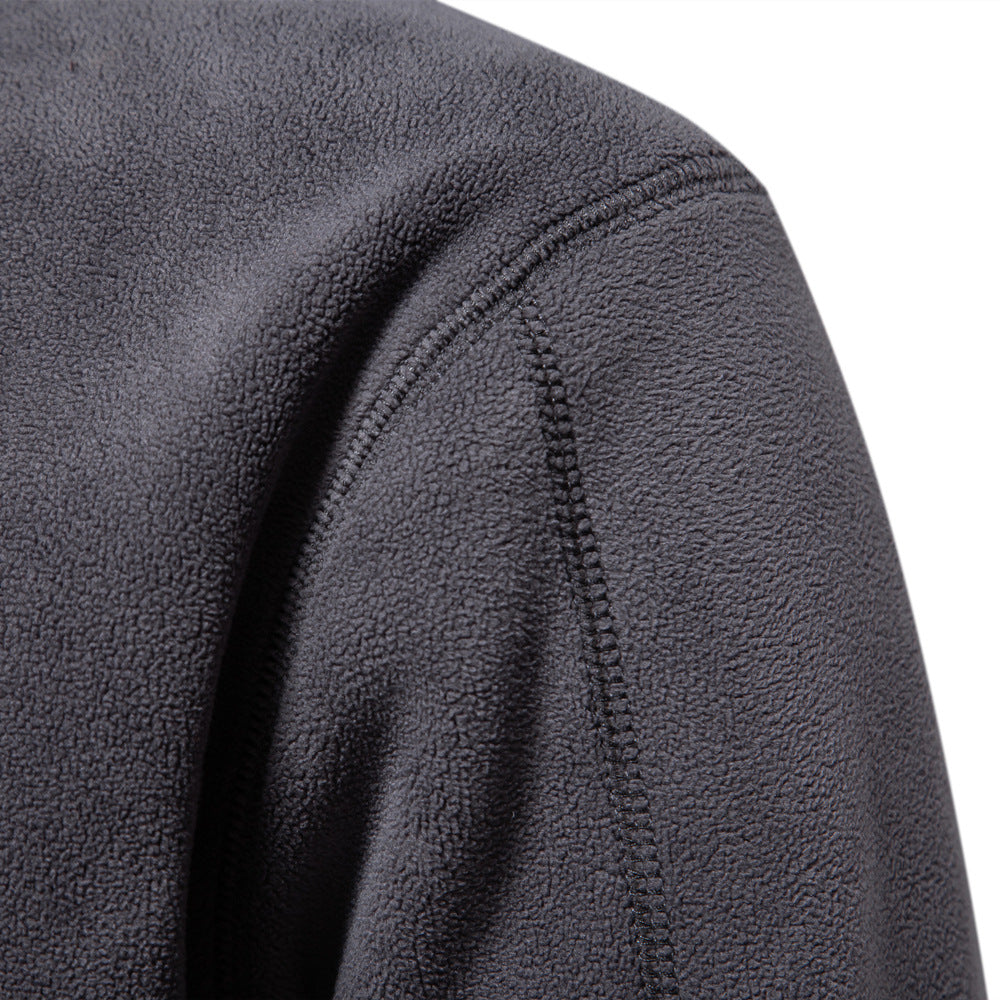 Avora Lyon | Sweat-shirt homme à col montant et demi-zip