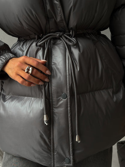 Avora Lyon | Doudoune élégante pour femme avec ceinture