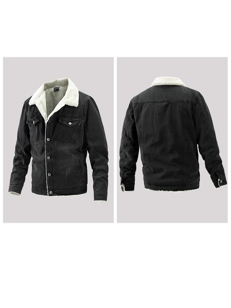 Avora Lyon | Veste en jean doublée en polaire pour homme