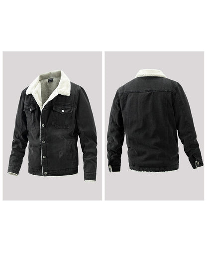 Avora Lyon | Veste en jean doublée en polaire pour homme