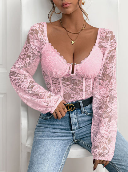 Avora Lyon | Body en dentelle