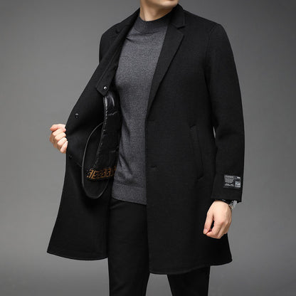 Avora Lyon | Manteau en laine doublé pour homme