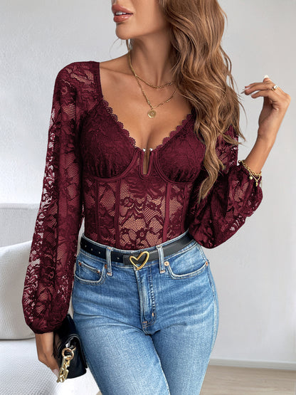 Avora Lyon | Body en dentelle