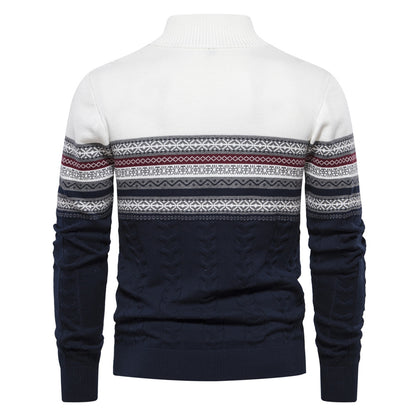 Avora Lyon | Pull Nordic Heritage à Demi-Zip