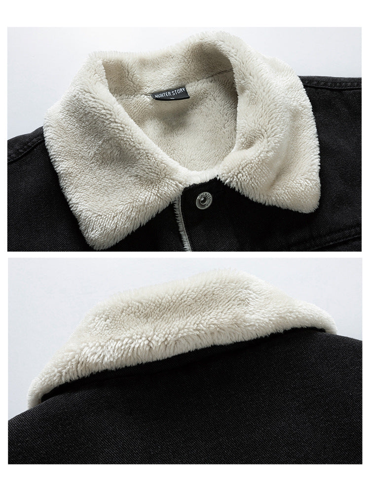 Avora Lyon | Veste en jean doublée en polaire pour homme