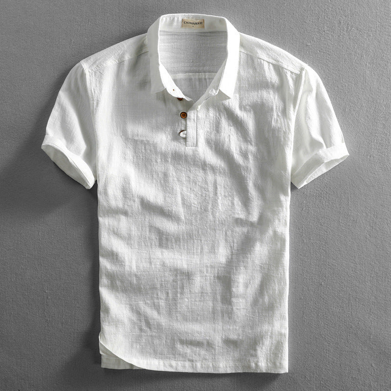 Avora Lyon | Polo en lin pour homme