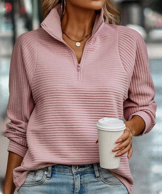 Avora Lyon | Sweater avec demi-zip