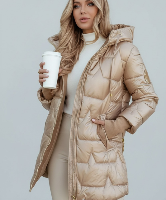 Avora Lyon | Manteau d’hiver élégant contre le froid, avec style