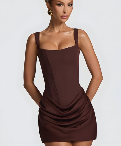 Avora Lyon | Robe de Soirée Élégante Drapée