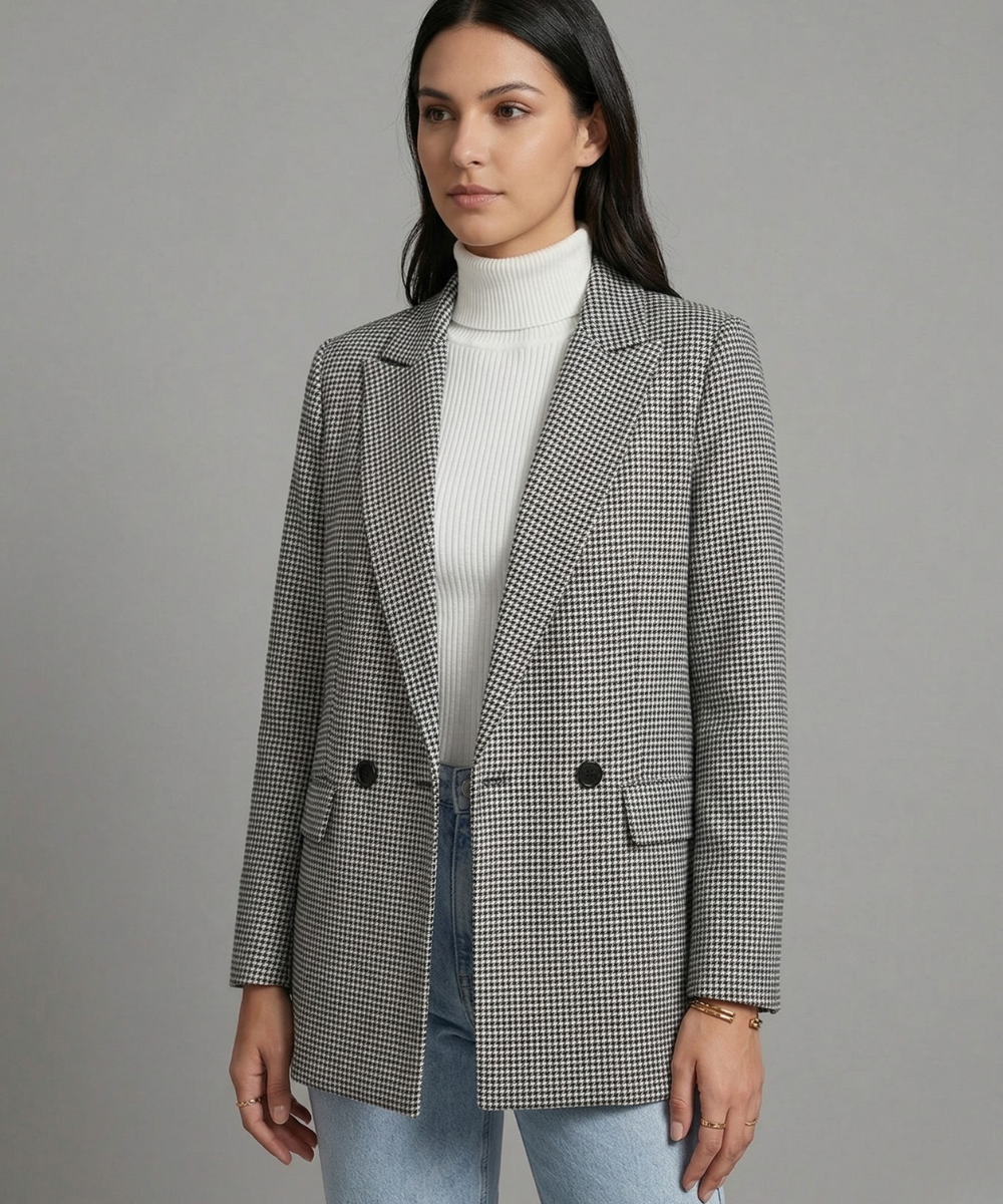 Avora Lyon | Blazer pied-de-poule