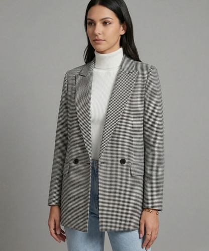 Avora Lyon | Blazer pied-de-poule