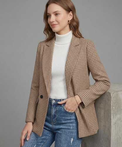 Avora Lyon | Blazer pied-de-poule