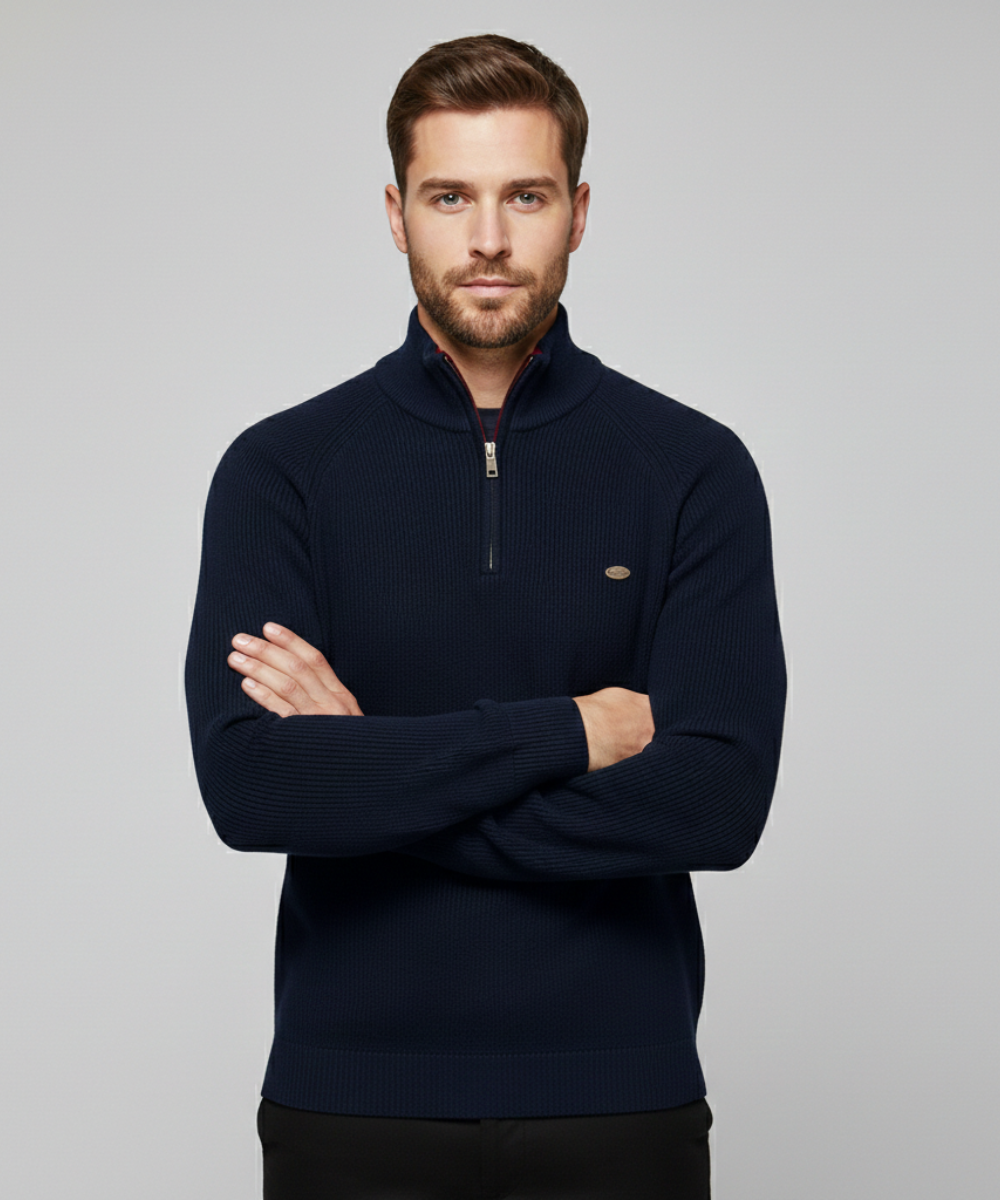 Avora Lyon | Pull homme décontracté et tendance à manches longues avec demi-zip