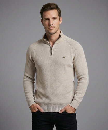 Avora Lyon | Pull homme décontracté et tendance à manches longues avec demi-zip