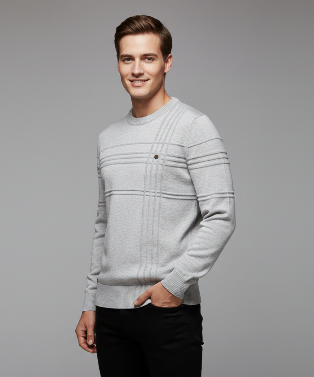 Avora Lyon | Pull homme à col rond