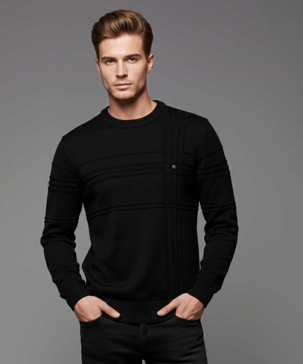 Avora Lyon | Pull homme à col rond