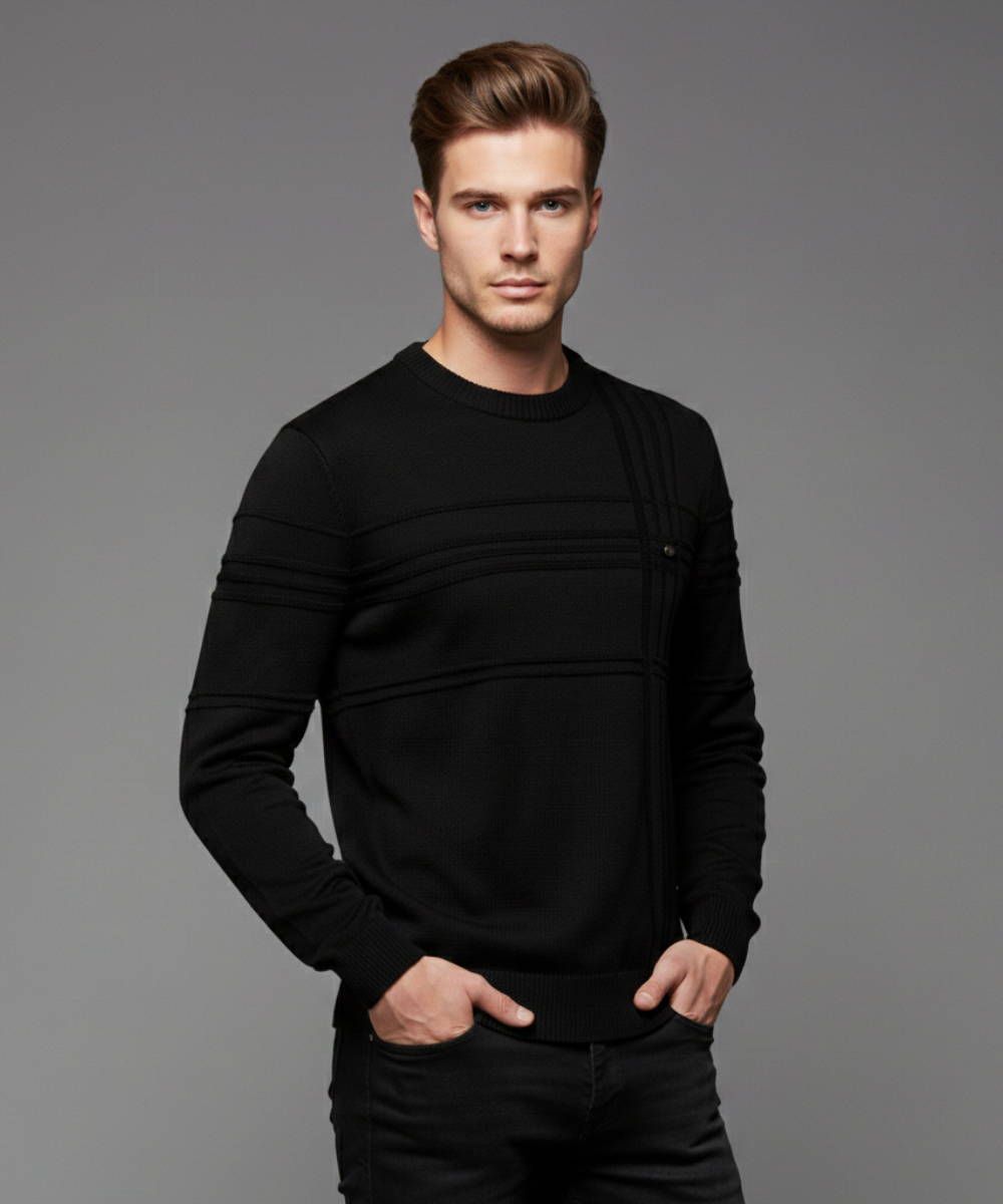 Avora Lyon | Pull homme à col rond