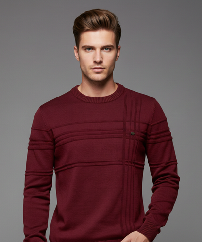Avora Lyon | Pull homme à col rond