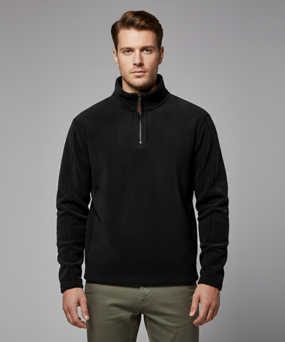 Avora Lyon | Sweat-shirt homme à col montant et demi-zip