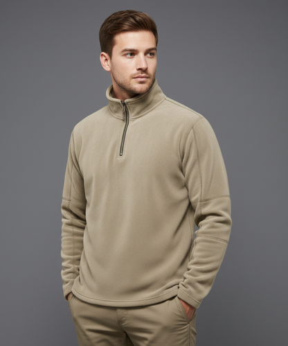 Avora Lyon | Sweat-shirt homme à col montant et demi-zip