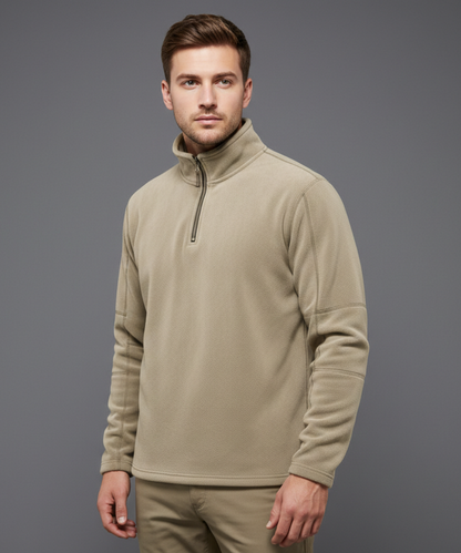 Avora Lyon | Sweat-shirt homme à col montant et demi-zip