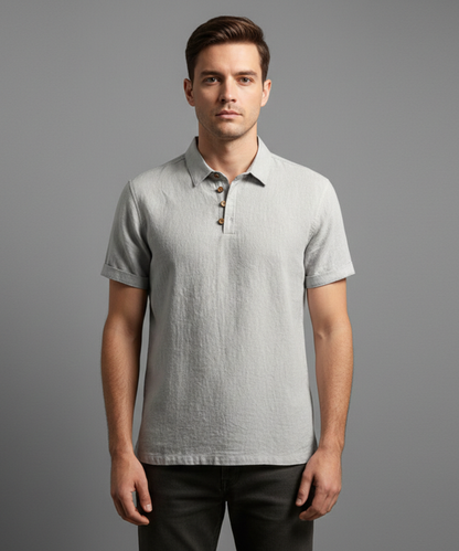 Avora Lyon | Polo en lin pour homme