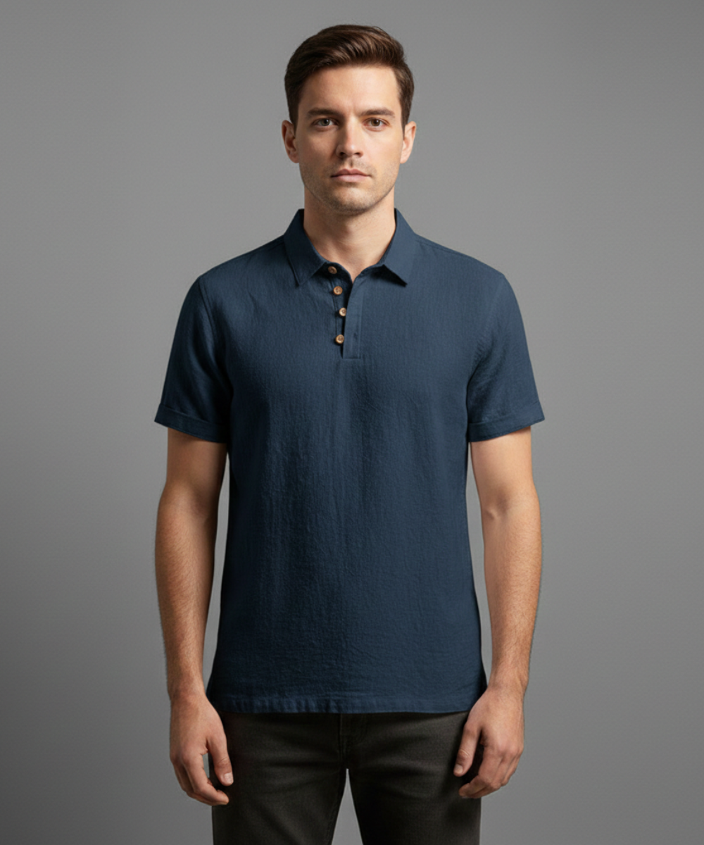 Avora Lyon | Polo en lin pour homme