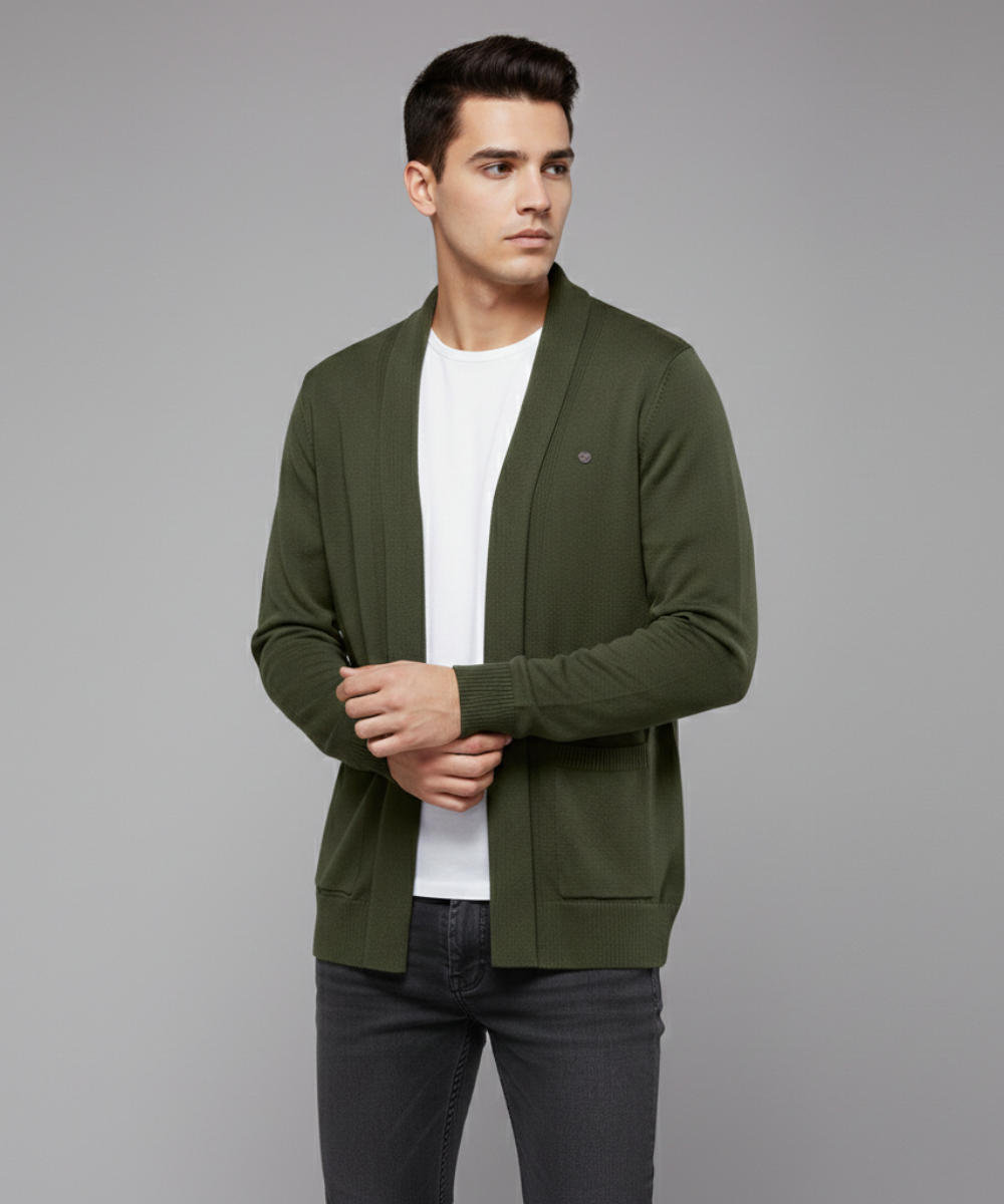 Avora Lyon | Gilet ouvert pour homme