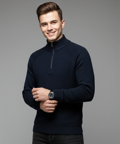 Avora Lyon | Pull zippé doublé polaire pour homme