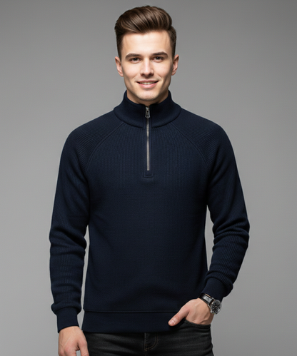 Avora Lyon | Pull zippé doublé polaire pour homme