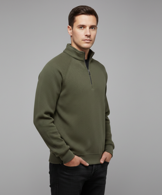 Avora Lyon | Pull zippé doublé polaire pour homme