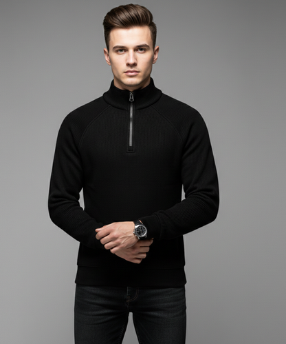 Avora Lyon | Pull zippé doublé polaire pour homme
