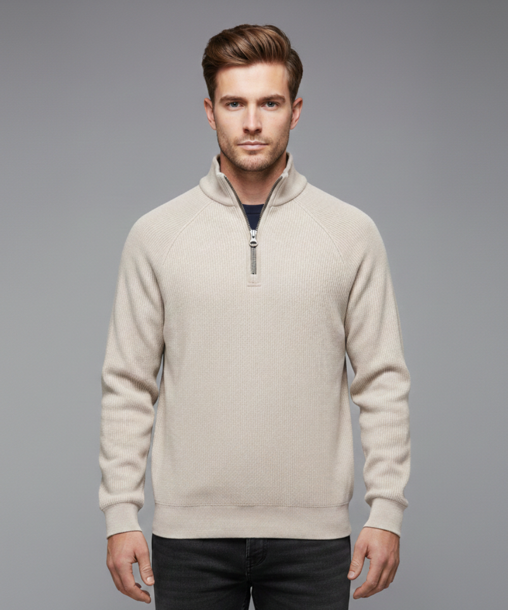 Avora Lyon | Pull zippé doublé polaire pour homme