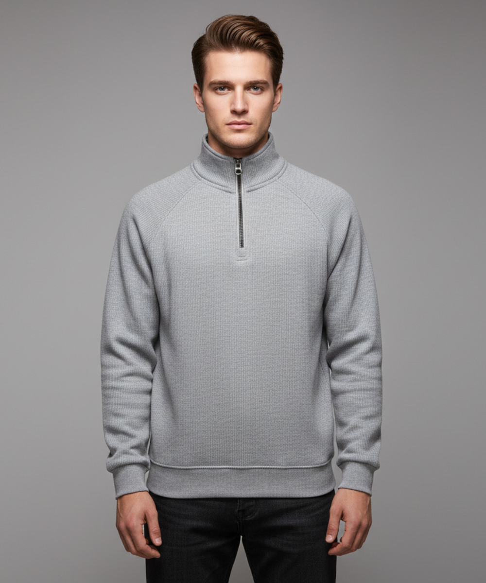 Avora Lyon | Pull zippé doublé polaire pour homme