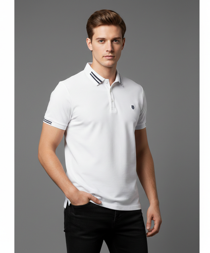 Avora Lyon | Polo moderne à manches courtes pour homme