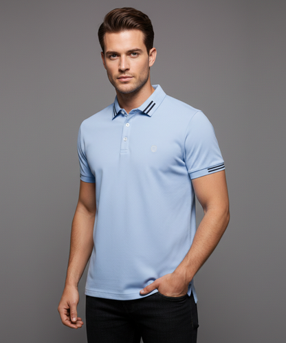 Avora Lyon | Polo moderne à manches courtes pour homme