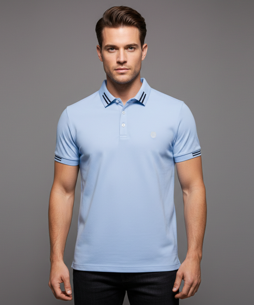 Avora Lyon | Polo moderne à manches courtes pour homme