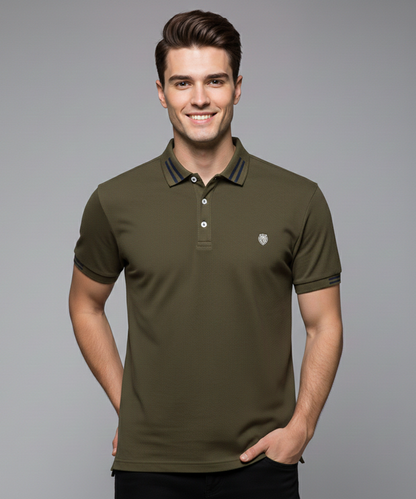 Avora Lyon | Polo moderne à manches courtes pour homme