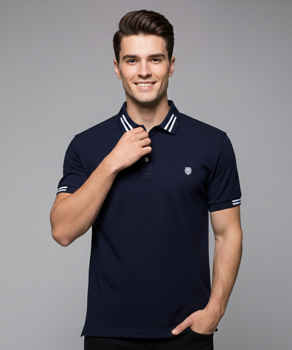 Avora Lyon | Polo moderne à manches courtes pour homme