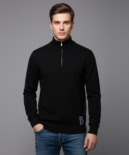 Avora Lyon | Pull zippé basique pour homme