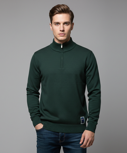 Avora Lyon | Pull zippé basique pour homme