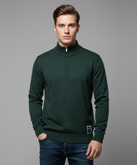 Avora Lyon | Pull zippé basique pour homme