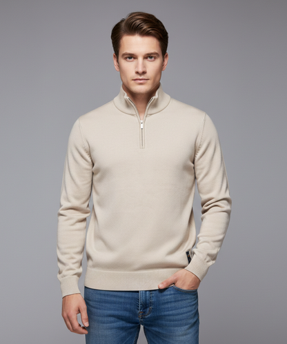 Avora Lyon | Pull zippé basique pour homme