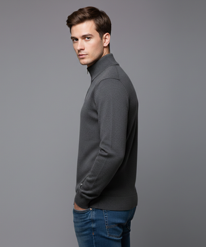 Avora Lyon | Pull zippé basique pour homme