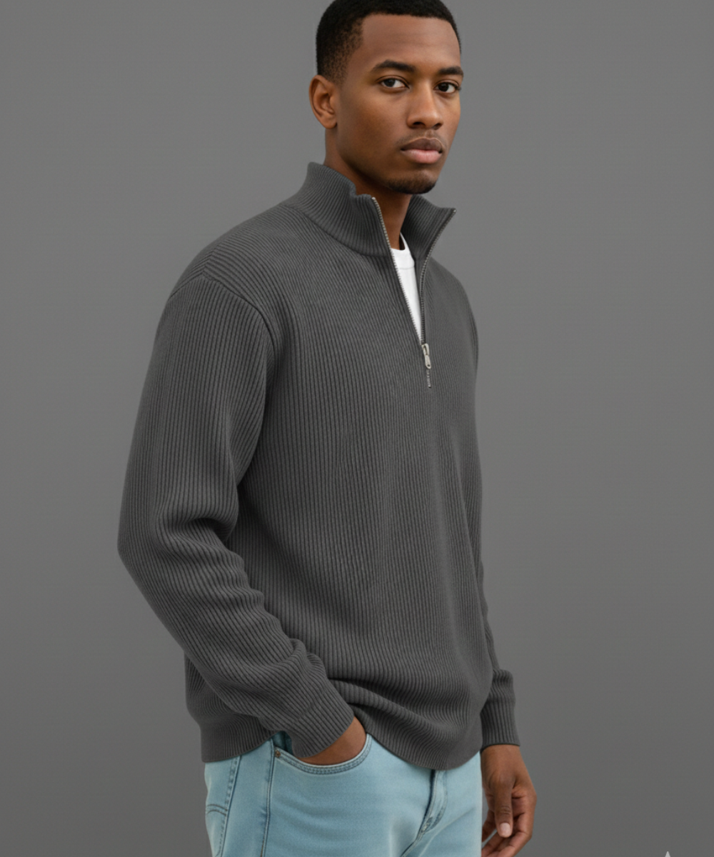 Avora Lyon | Pull zippé élégance confort