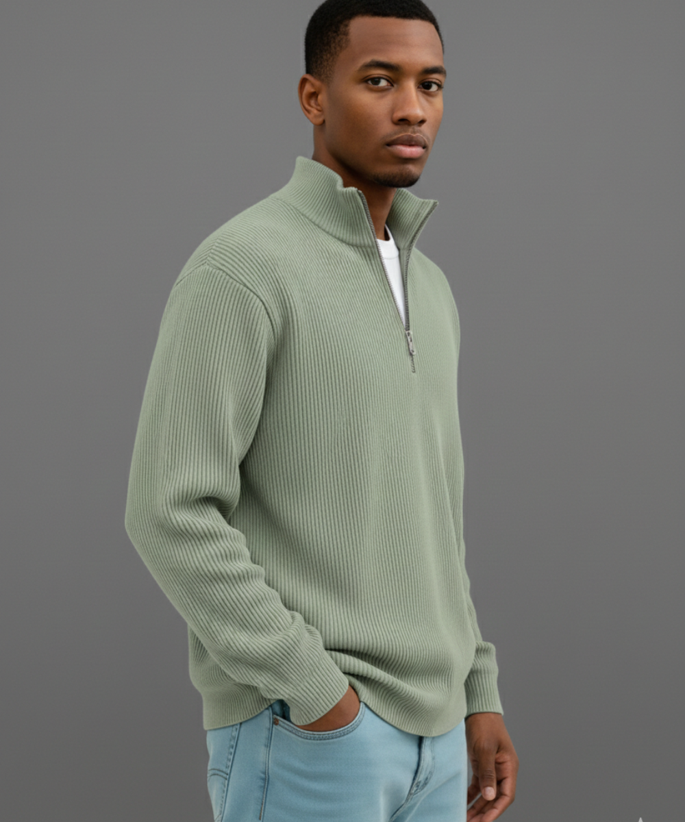 Avora Lyon | Pull zippé élégance confort