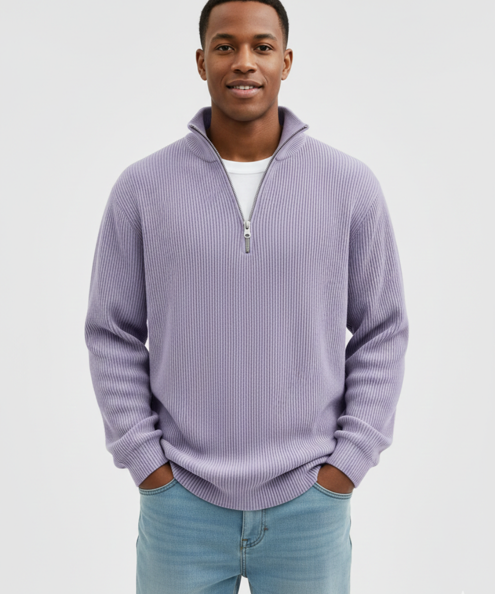 Avora Lyon | Pull zippé élégance confort