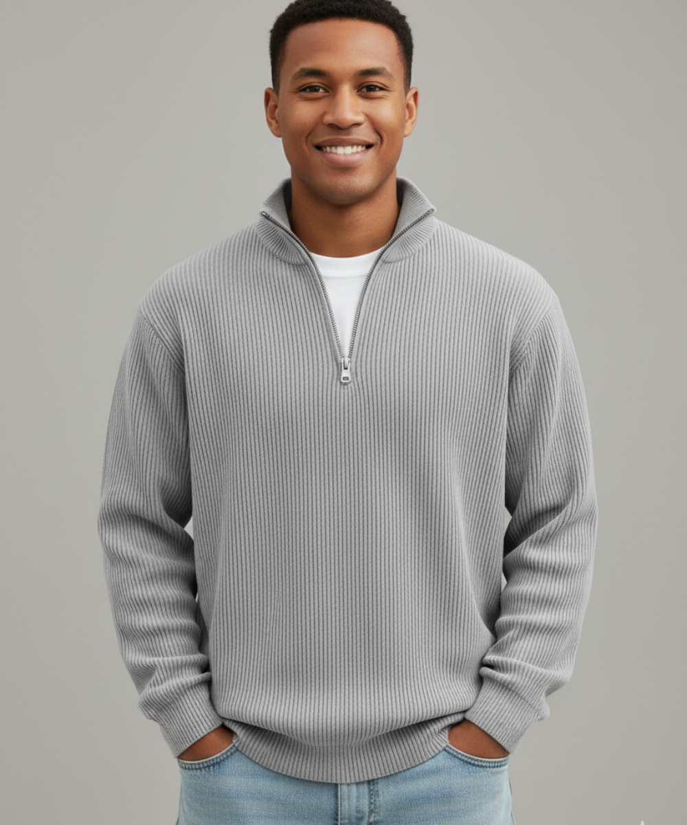 Avora Lyon | Pull zippé élégance confort