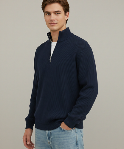 Avora Lyon | Pull zippé élégance confort